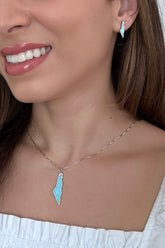 Blue Opal Palestine map set