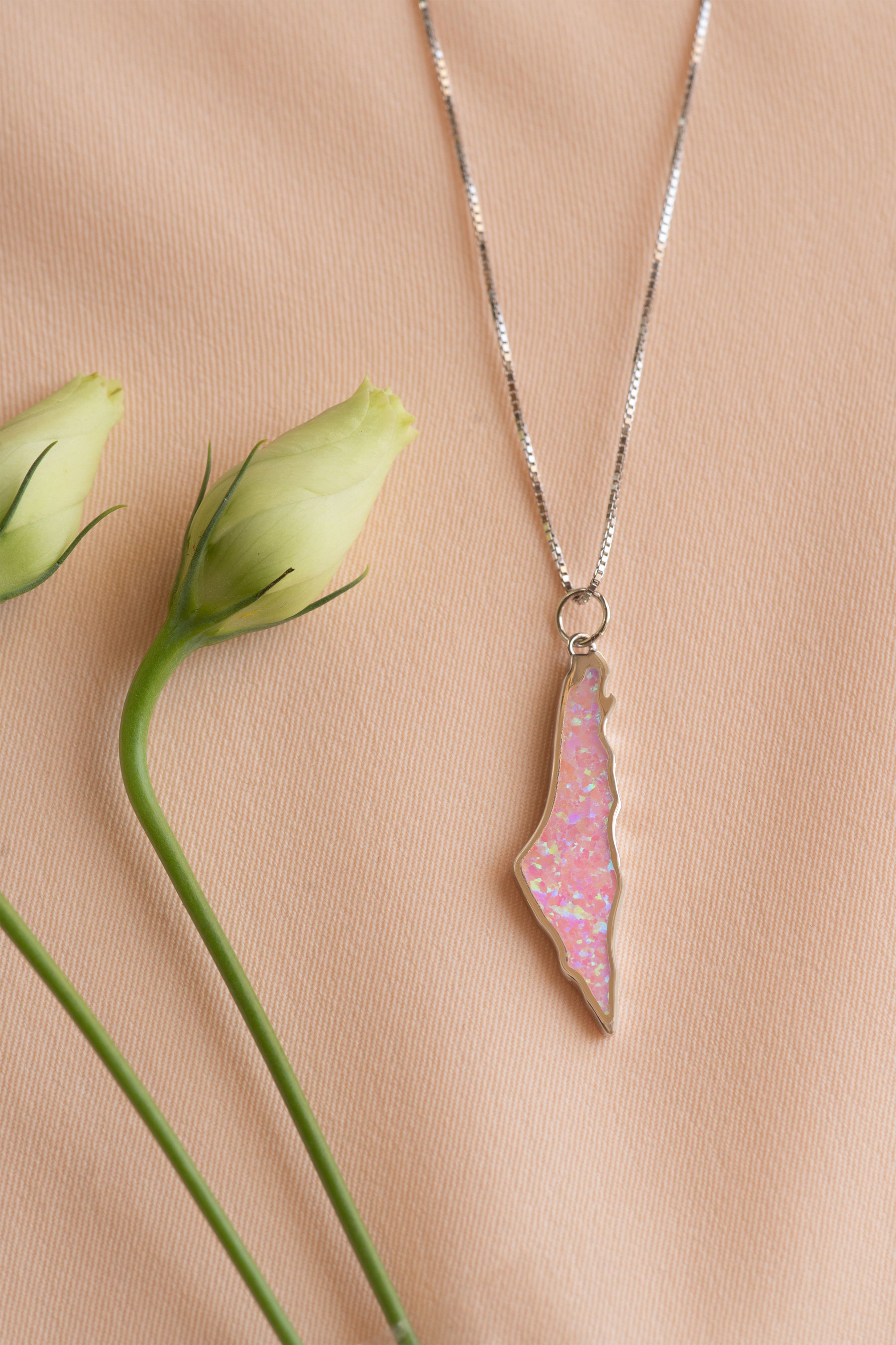 Pink Opal Palestine map set