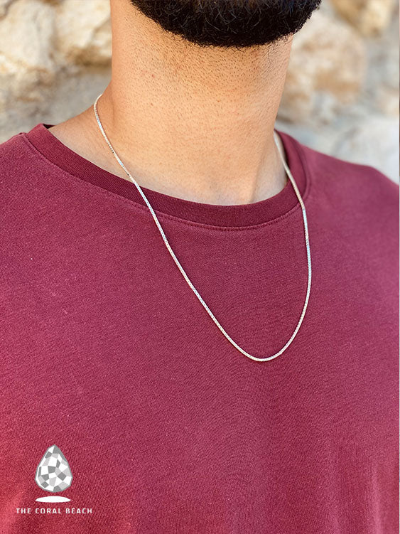 سنسال "Box Chain” عريض