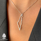 سنسال ايطار خارطة فلسطين