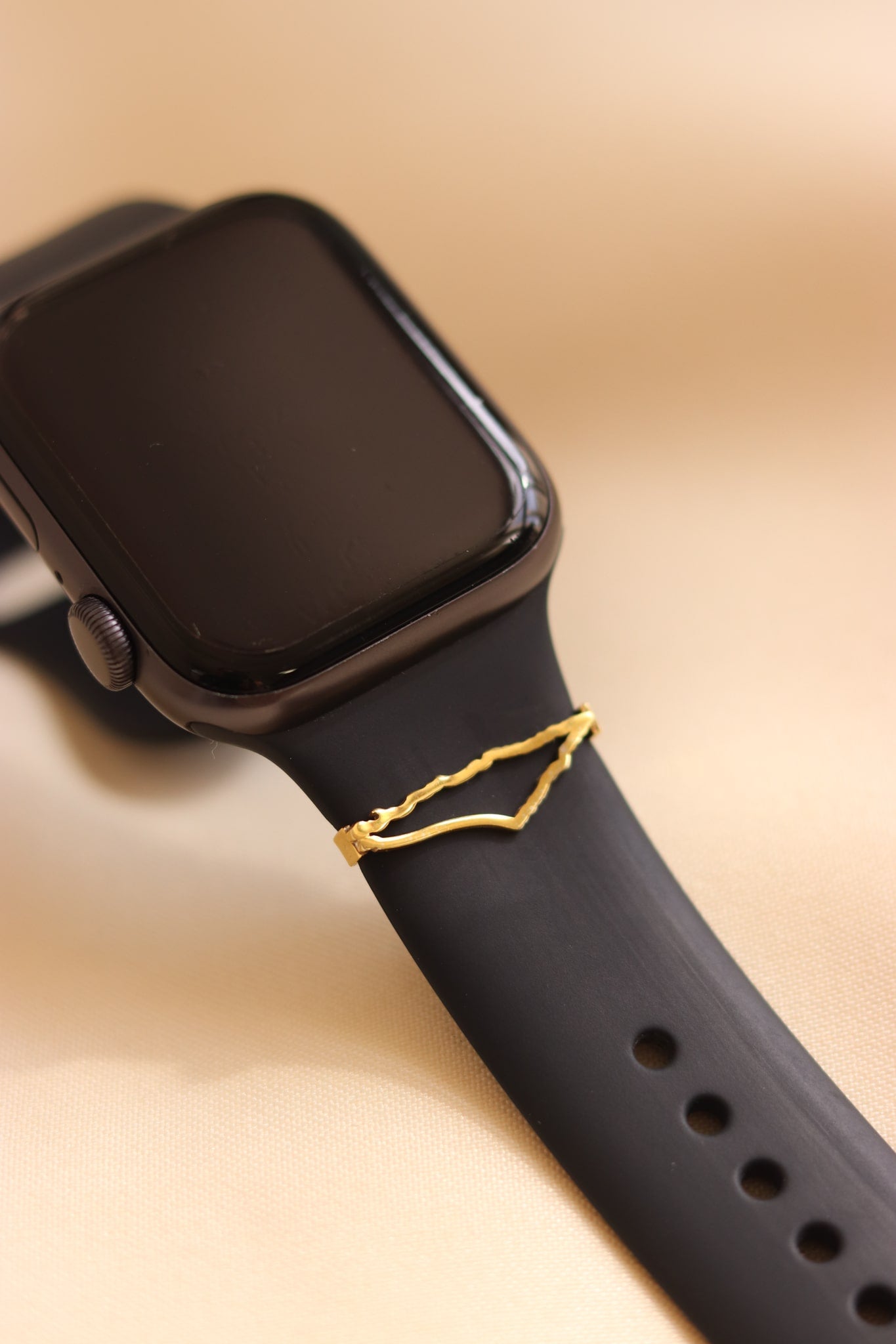 Palestine map frame Apple watch charm