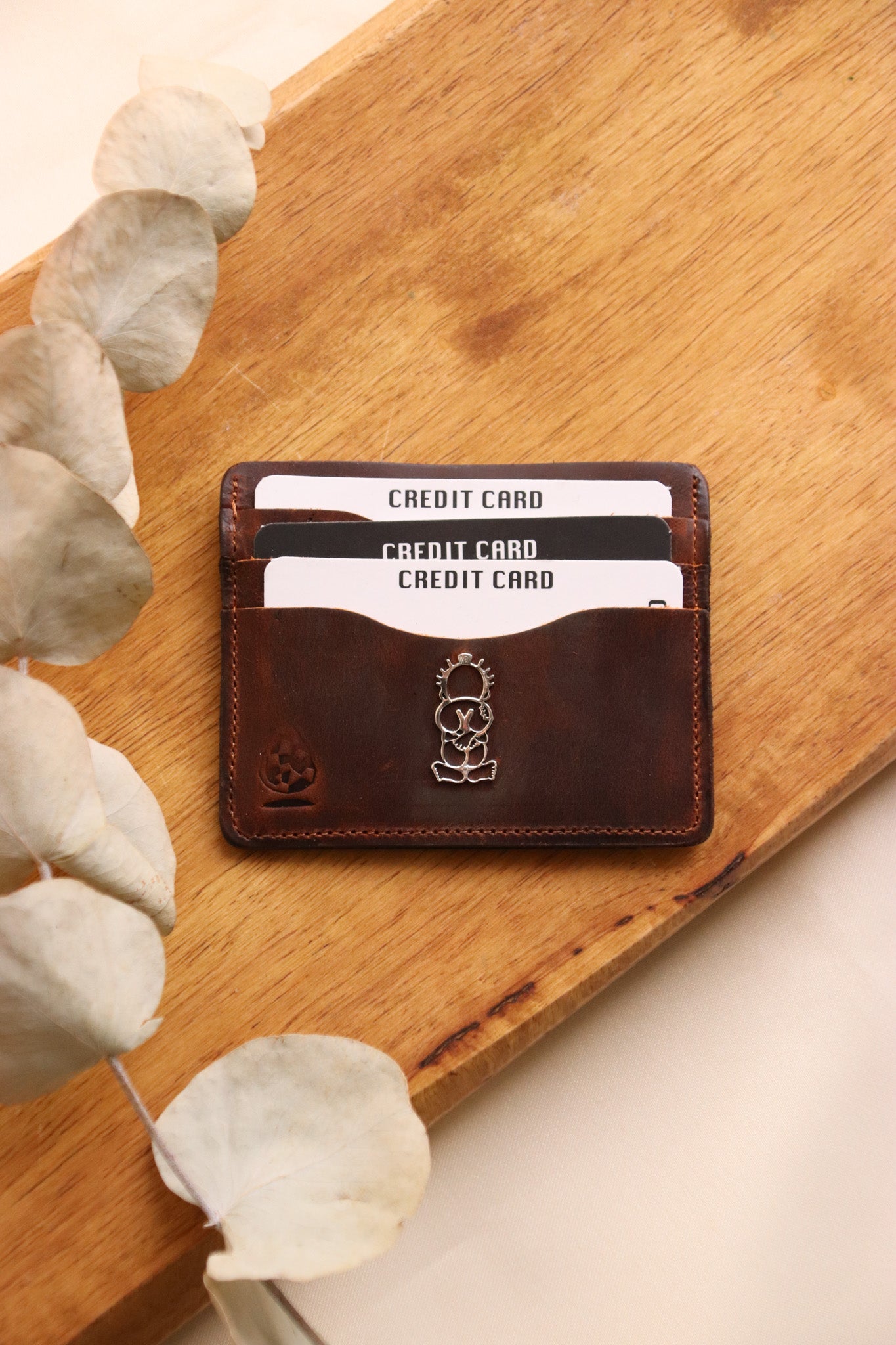 Handala Frame leather wallet