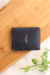 Palestine map frame foldable leather wallet