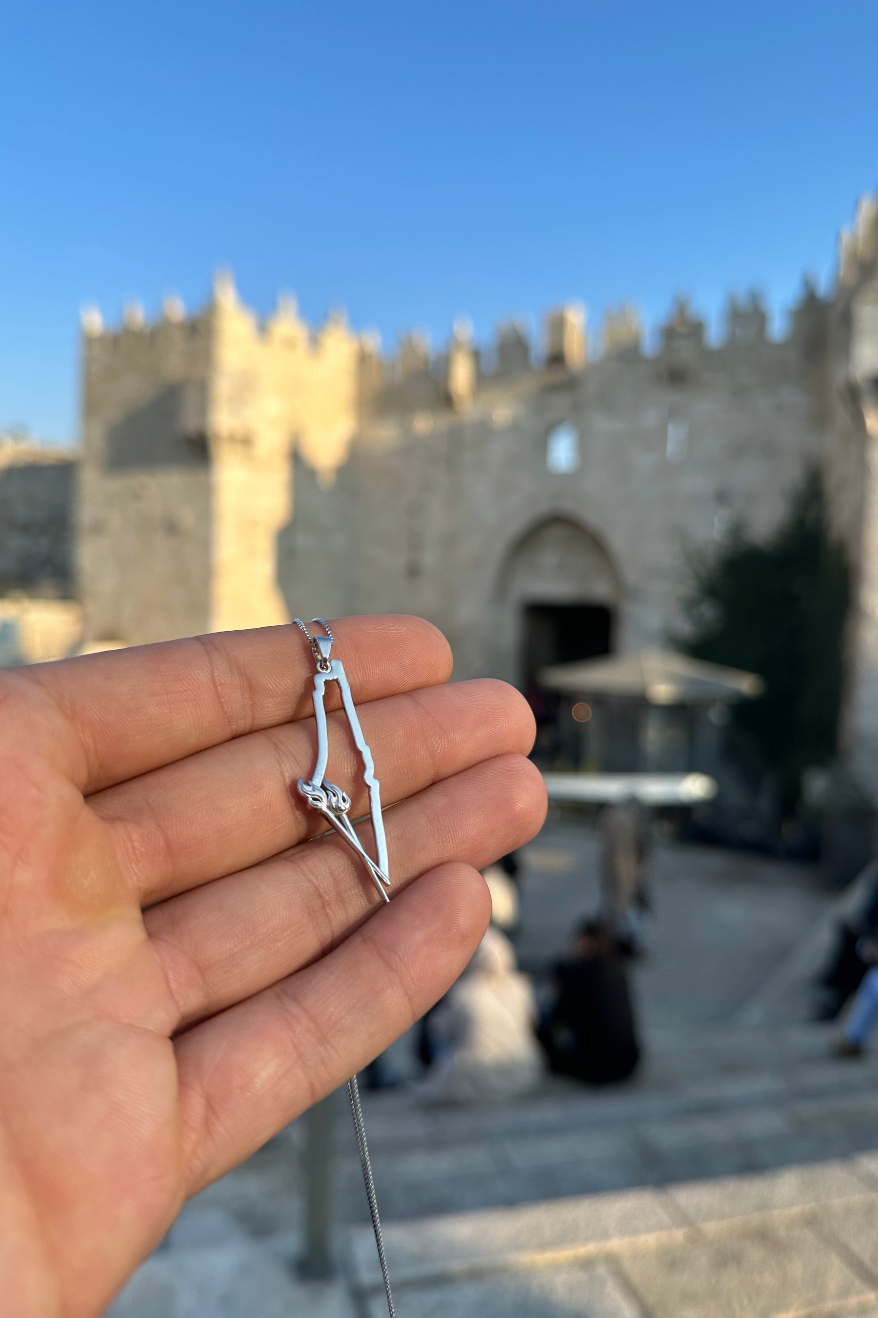 Palestinian Fire Performer