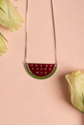 Watermelon necklace