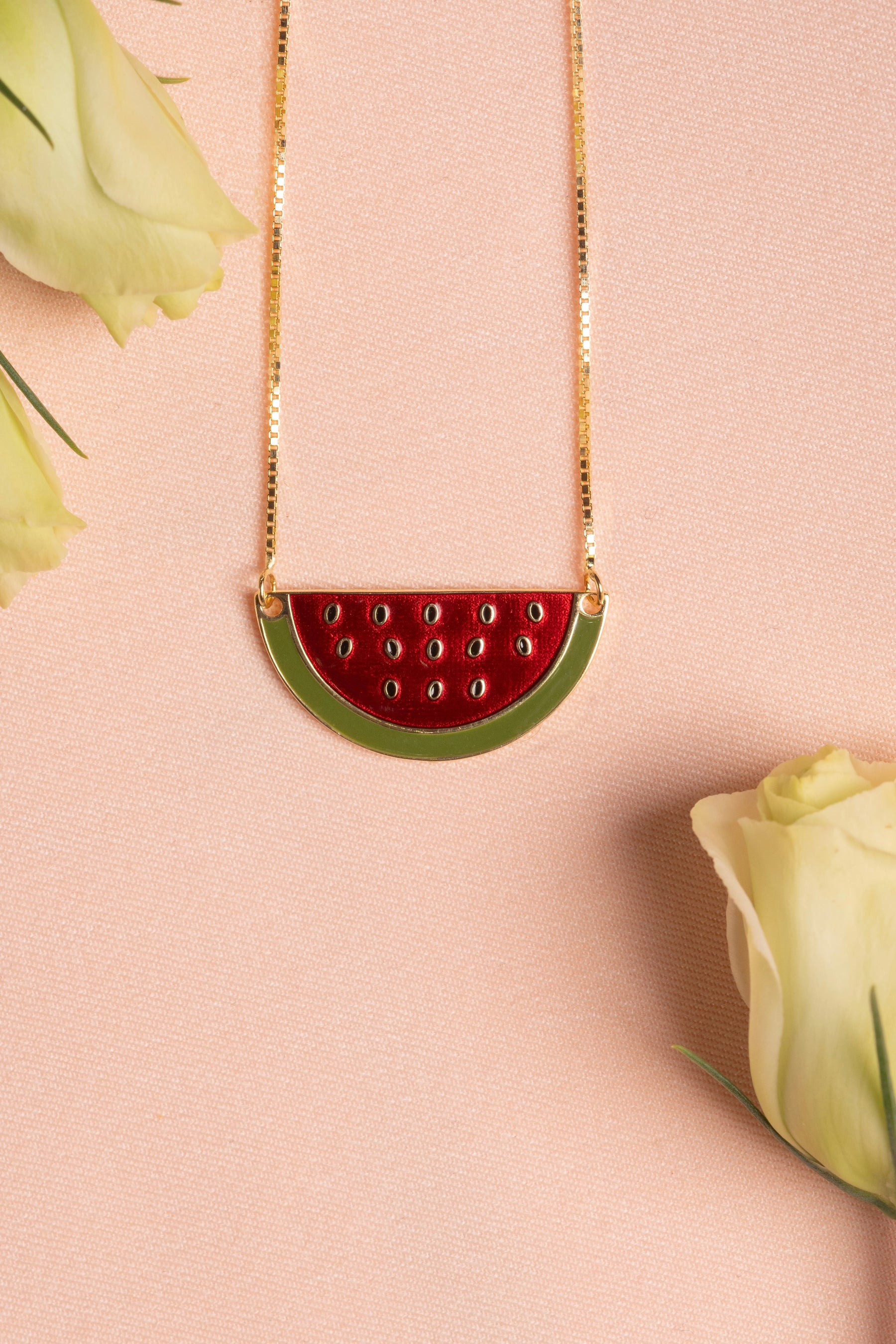 Watermelon necklace