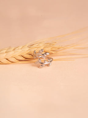 Olive branch ring