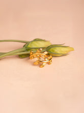 Olive branch ring