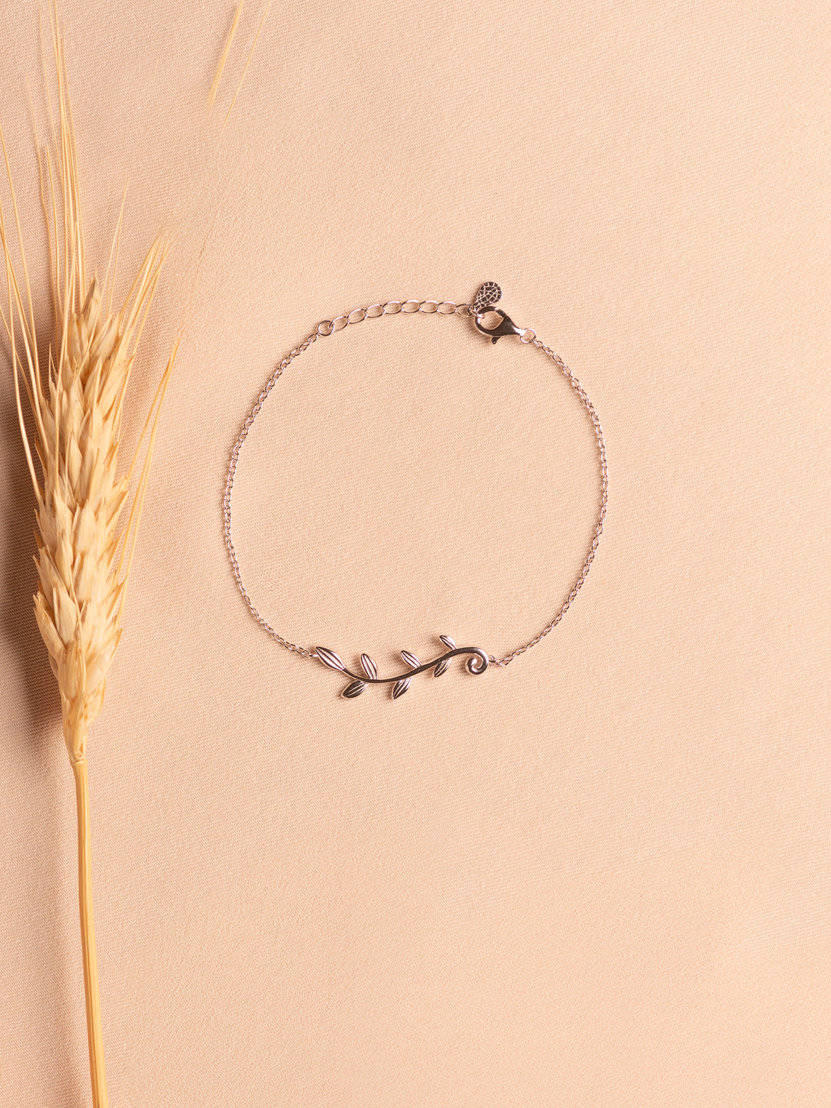 Olive branch bracelet