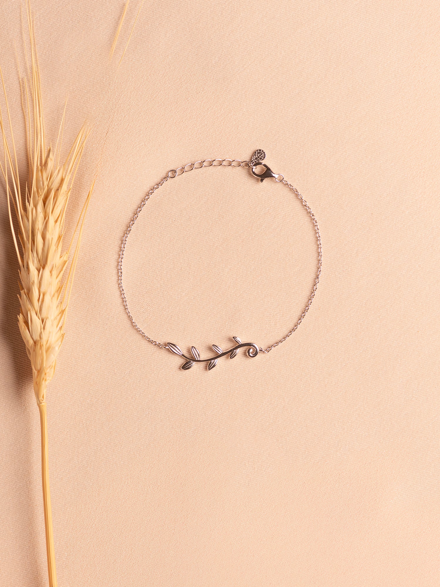 Olive branch bracelet