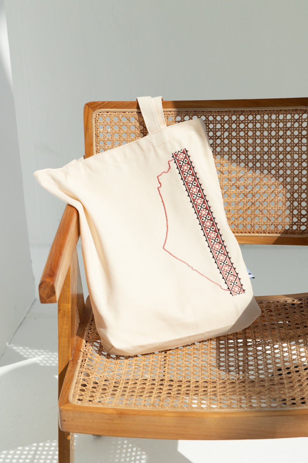 My borders are Palestinian Tote bag