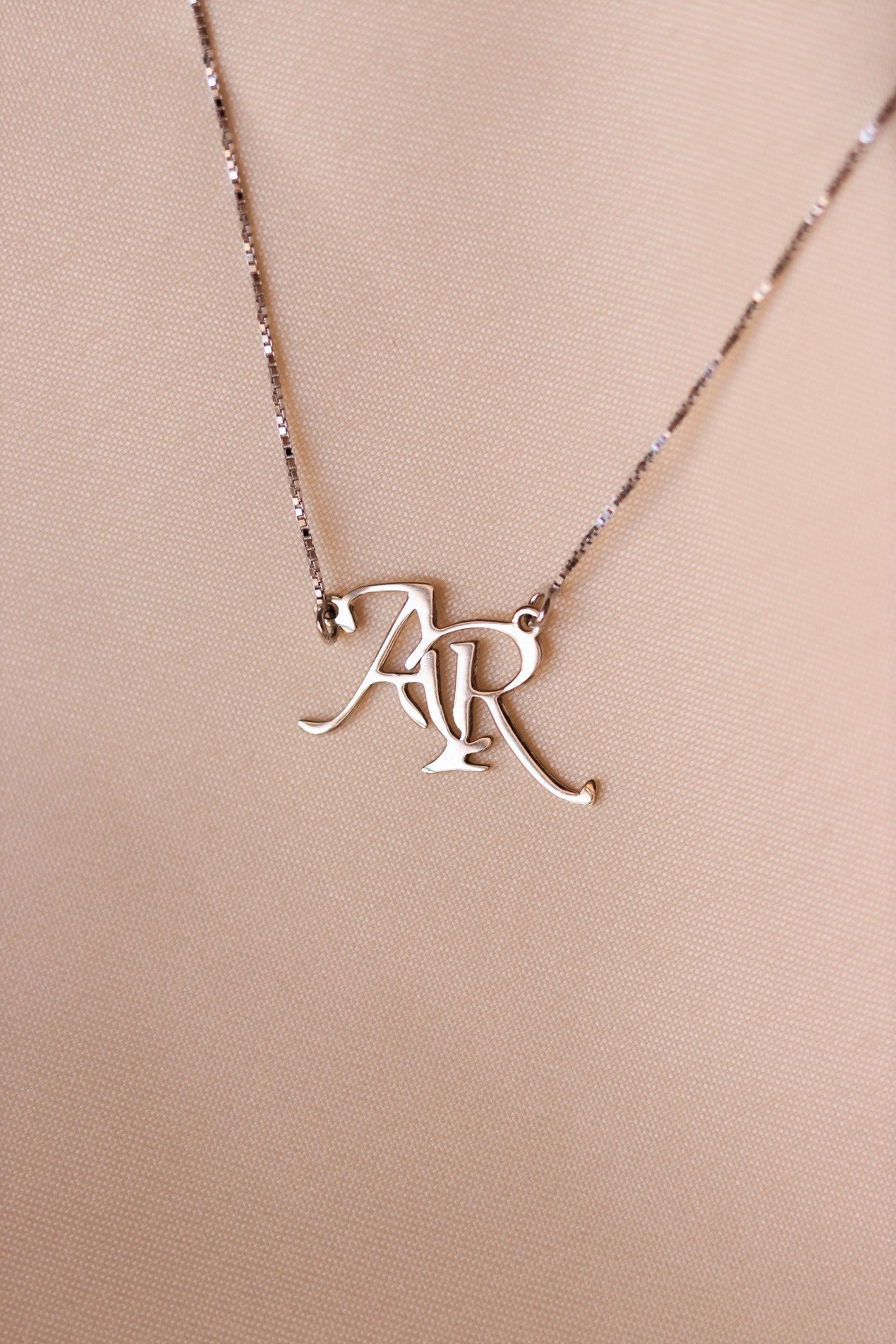 Letters necklace